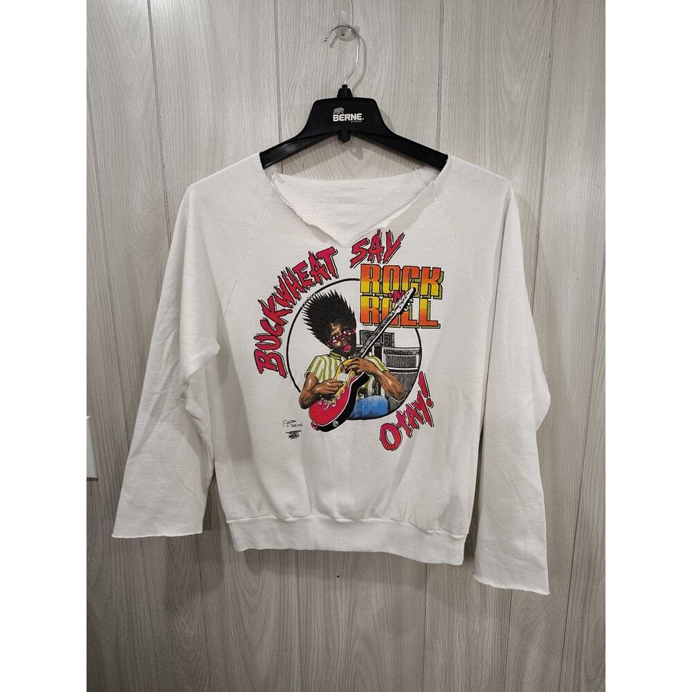 Rare 1985 Our Gang Buckwheat Rock n Roll Shirt Anvil Tag Skateboard